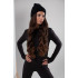 Jumpsuit made from stretch knitwear black Jumpsuit made from stretch knitwear black