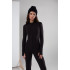 Jumpsuit made from stretch knitwear black Jumpsuit made from stretch knitwear black