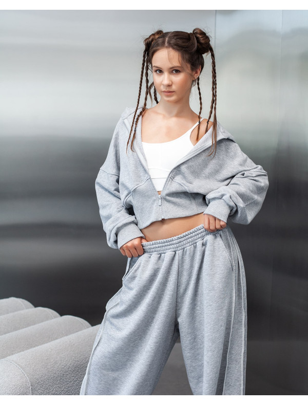 Gray sweatshirt Dana Gray sweatshirt Dana